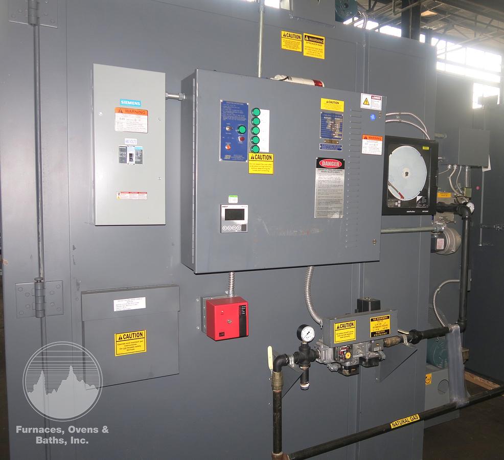 Used 60"W x 84"H x 60"L, Steelman, 500°F, Gas Fired, Class A, Solvent Rated, LIKE NEW