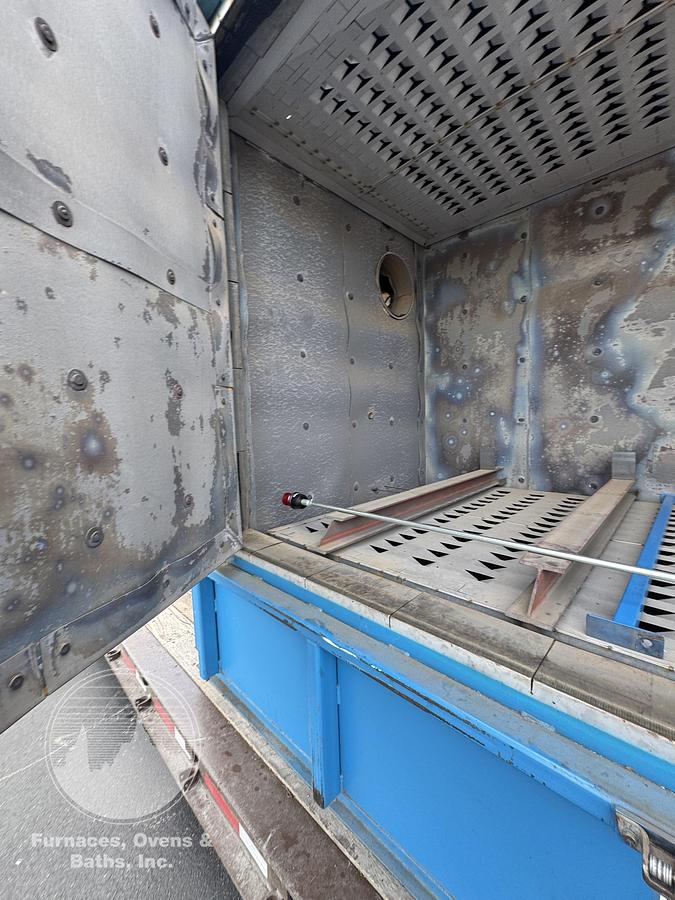 Used 120"W x 65"H x 65"L, Wisconsin Batch Oven, 1000°F, Gas Fired, EXCELLENT CONDITION