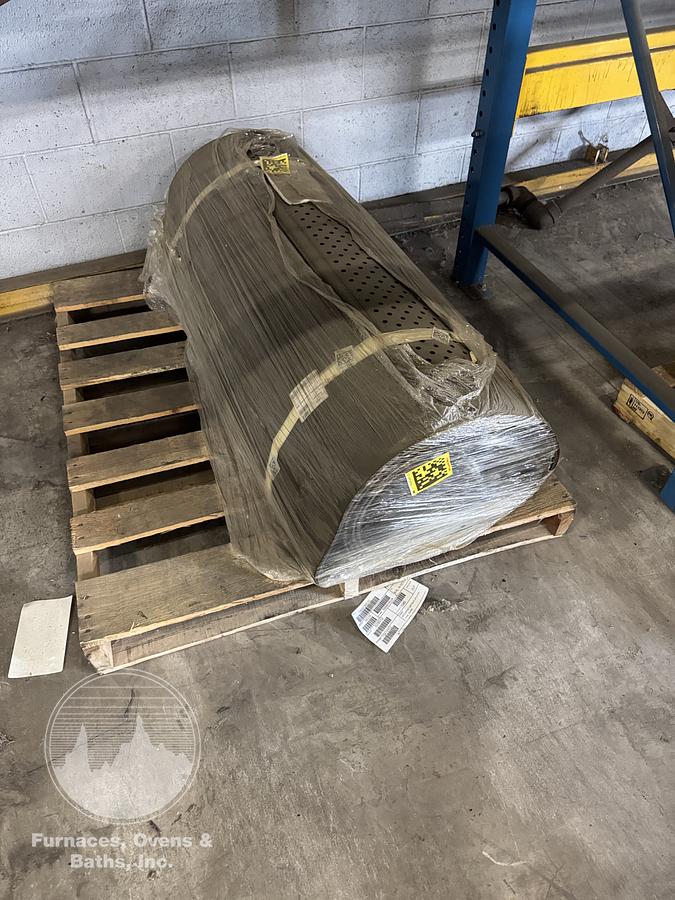 Used Wheelabrator TMR-7 Rubber Belt Tumblast