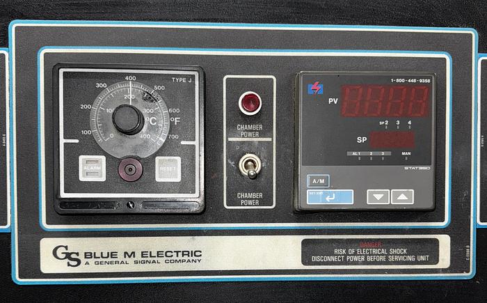 Used 36"W x 48"H x 24"L, Blue M DC-246G-ST350 Cabinet Oven, 600°F, Stainless Interior