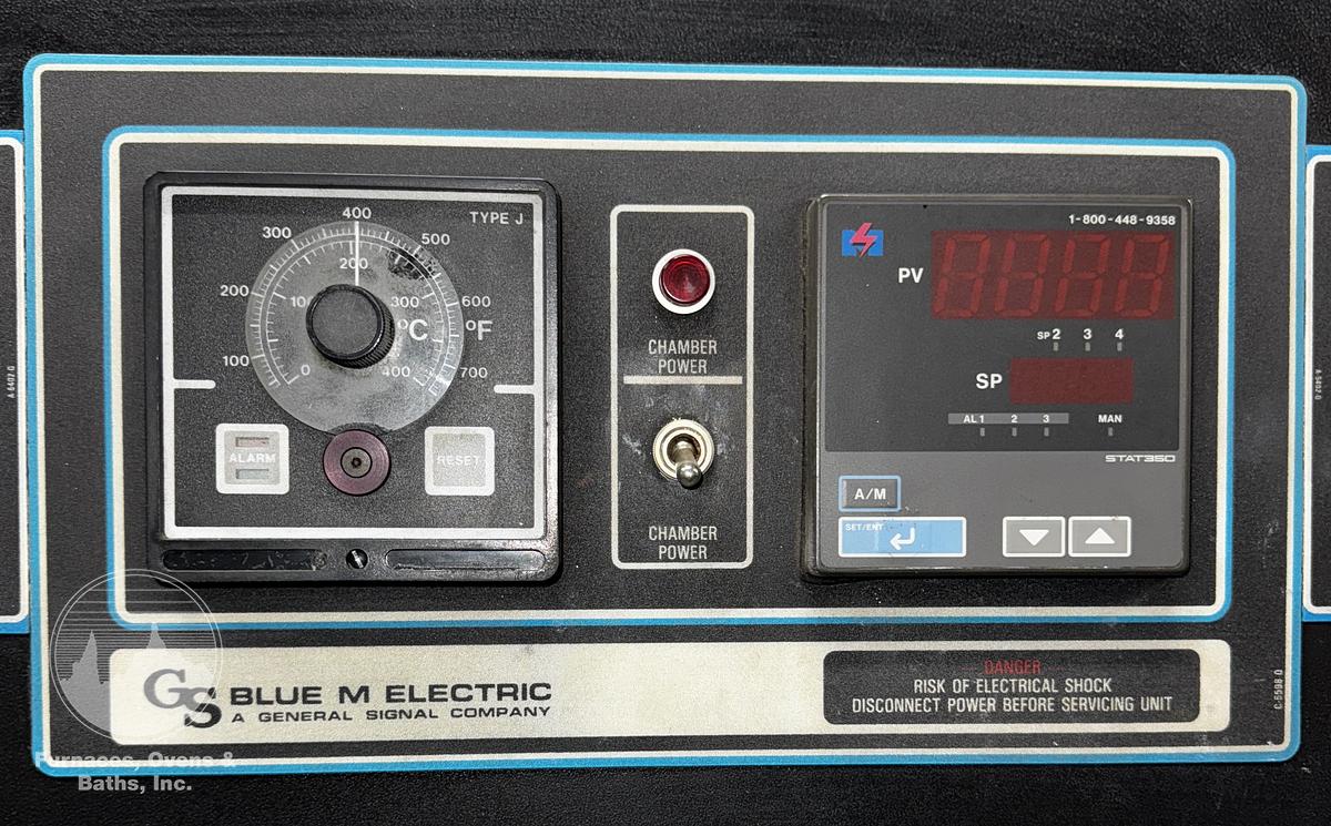 Used 36"W x 48"H x 24"L, Blue M DC-246G-ST350 Cabinet Oven, 600°F, Stainless Interior