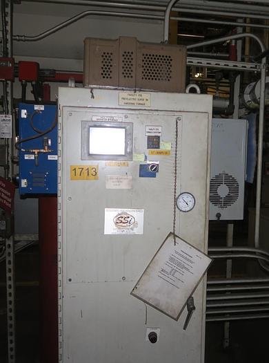 Used Surface Combustion Super Allcase Integral Quench Furnace, 36"W x 36"H x 72"L, Pro Electric, 1750°F