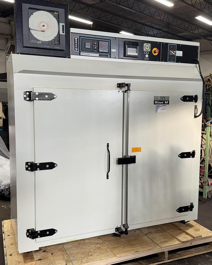 Used 60"W x 50"H x 24"L, Blue M DCW Cabinet Oven, Stainless Steel Interior, 600°F