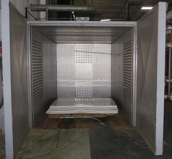 Used 96"W x 96"H x 144"L, JPW, 500°F, Gas Fired