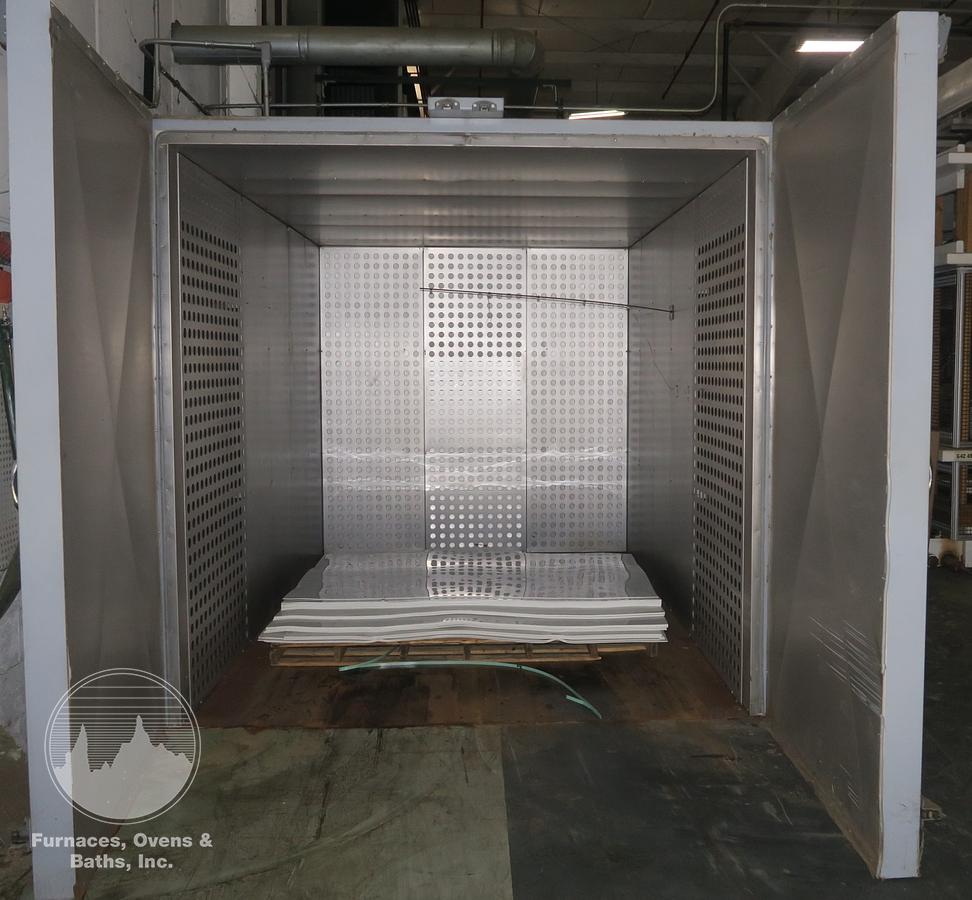 Used 96"W x 96"H x 144"L, JPW, 500°F, Gas Fired