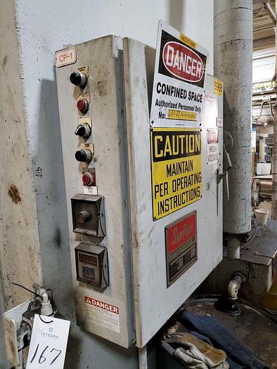 Used Surface Combustion Spray Washer 36"W x 36"H x 72"L