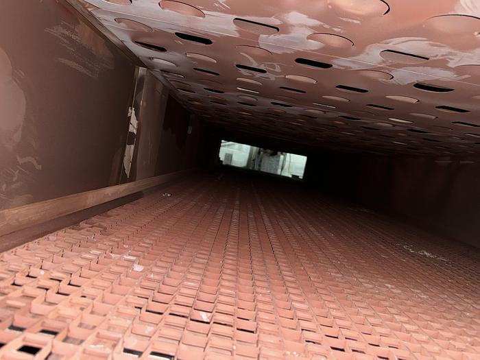 Used Grieve Conveyor Oven, 48”W (50” wide opening) x 15"H x 21’ Long, Gas, 650-F