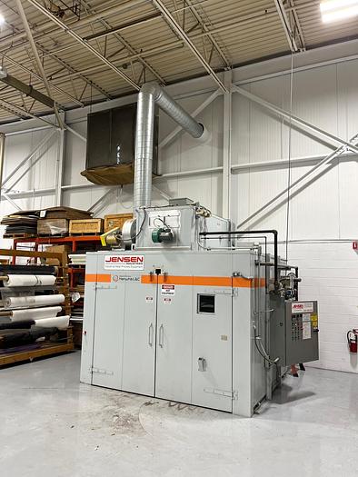 Used 98"W x 80"H x 96"L, Jensen Industries, 500-F, Gas Fired, Solvent Rated
