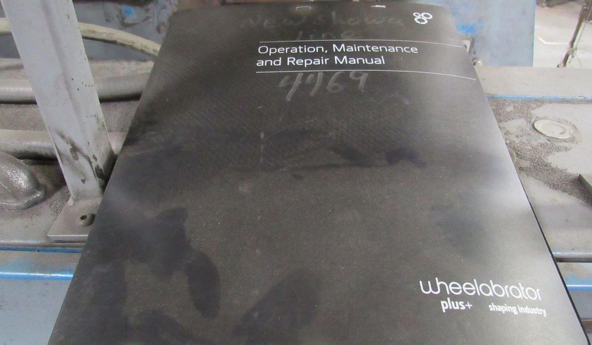 Used Wheelabrator WTB 6.0BD Rubber Belt Tumblast