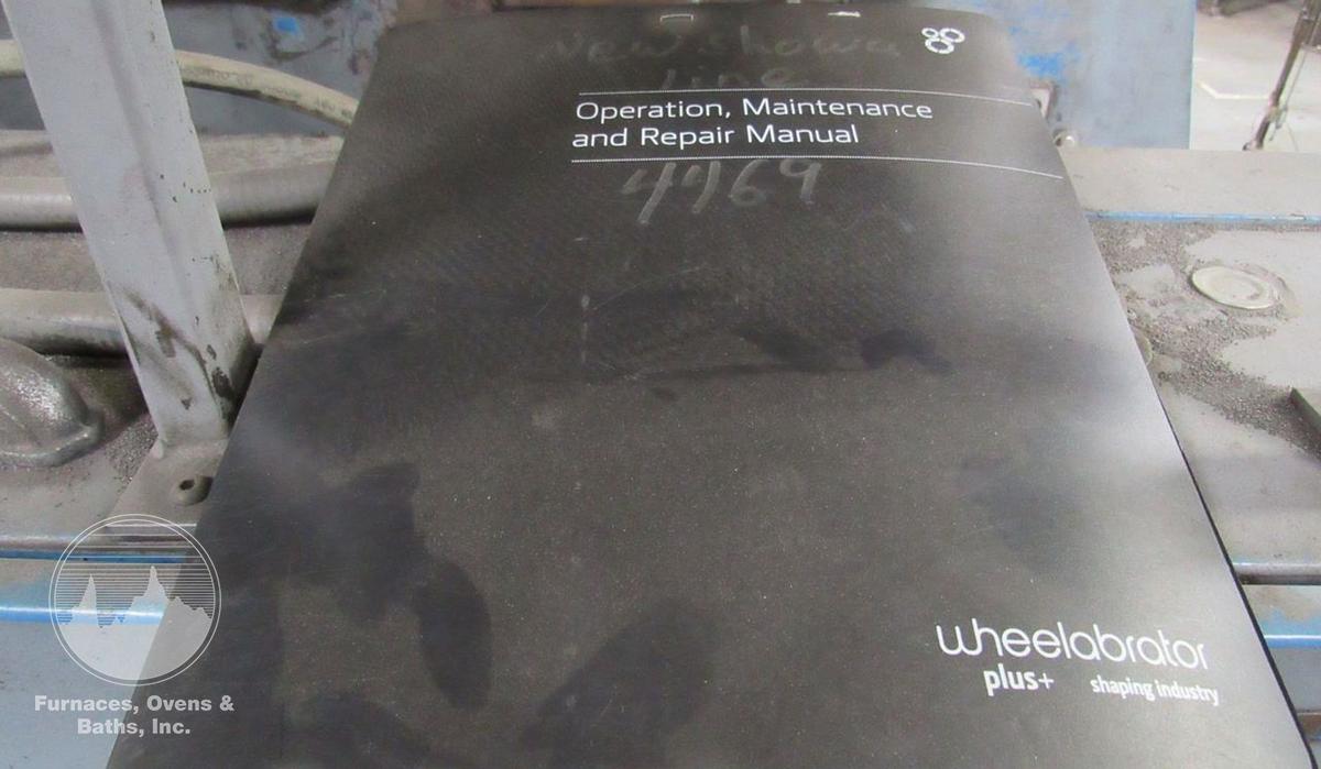 Used Wheelabrator WTB 6.0BD Rubber Belt Tumblast