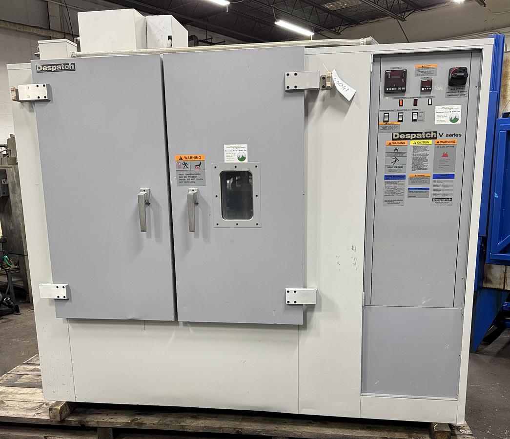 Used 48"W x 42"H x 30”L, Despatch Industries VRE2-35-1G Cabinet Oven, 850-F, Gas Fired, Class A