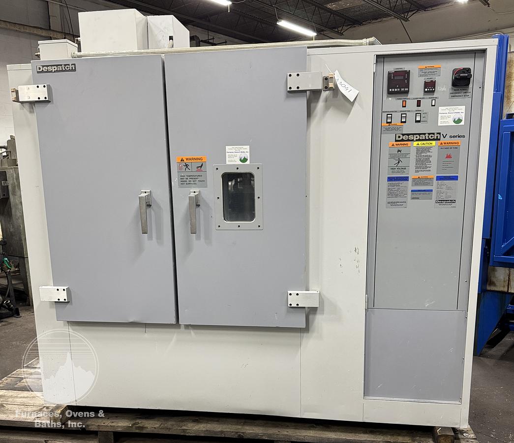 Used 48"W x 42"H x 30”L, Despatch Industries VRE2-35-1G Cabinet Oven, 850-F, Gas Fired, Class A