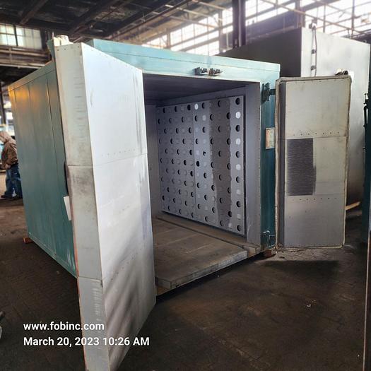 Used 60"W x 72"H x 72"L Grieve WRH 566-800 Gas Fired Walk-In Oven, 800°F