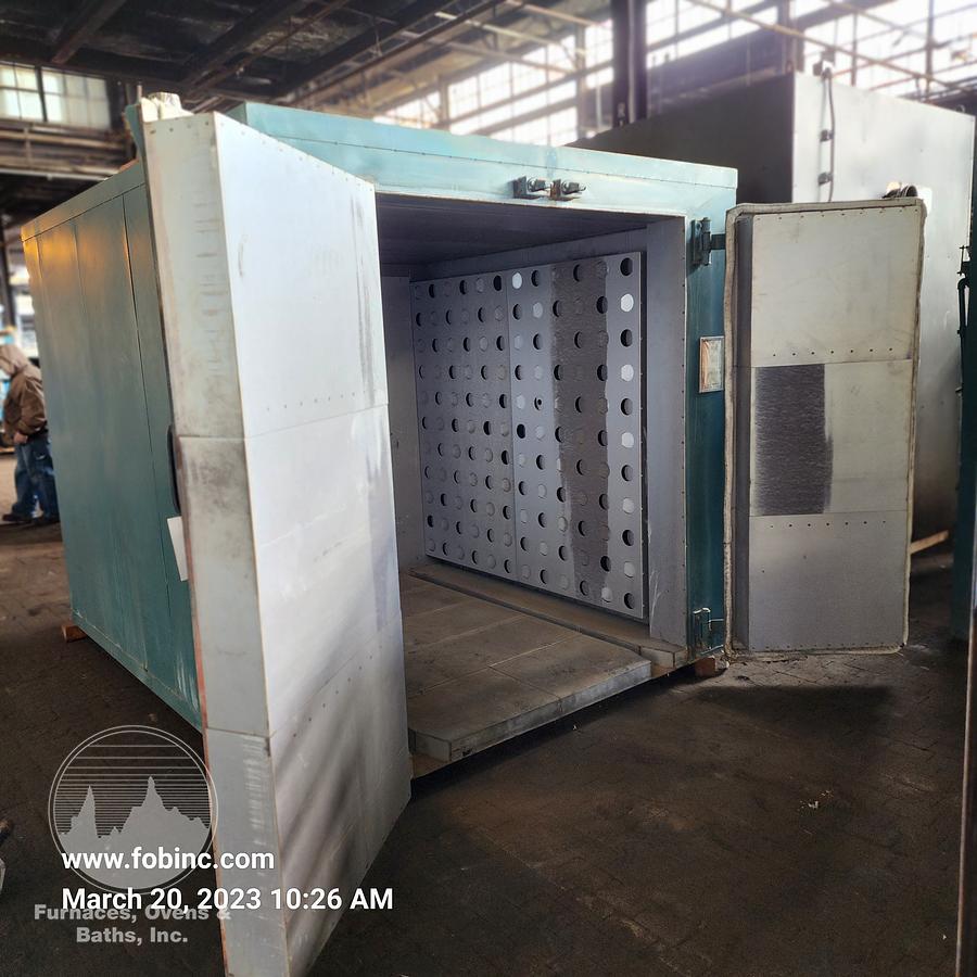 Used 60"W x 72"H x 72"L Grieve WRH 566-800 Gas Fired Walk-In Oven, 800°F
