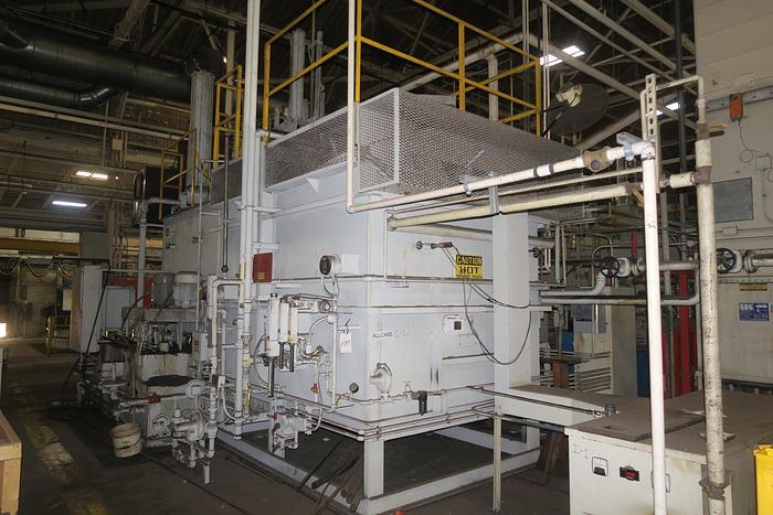 Used Surface Combustion Super Allcase Integral Quench Furnace, 36"W x 36"H x 72"L, Pro Electric, 1750°F