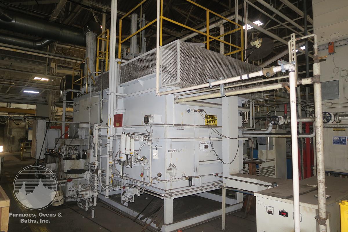 Used Surface Combustion Super Allcase Integral Quench Furnace, 36"W x 36"H x 72"L, Pro Electric, 1750°F