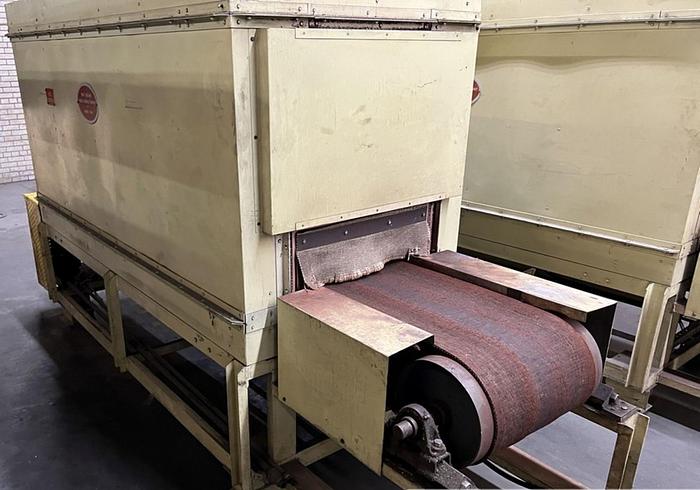 Used 19"W x 18" High x 120" Long, New England Oven Belt Conveyor Oven, Electric, 850-F
