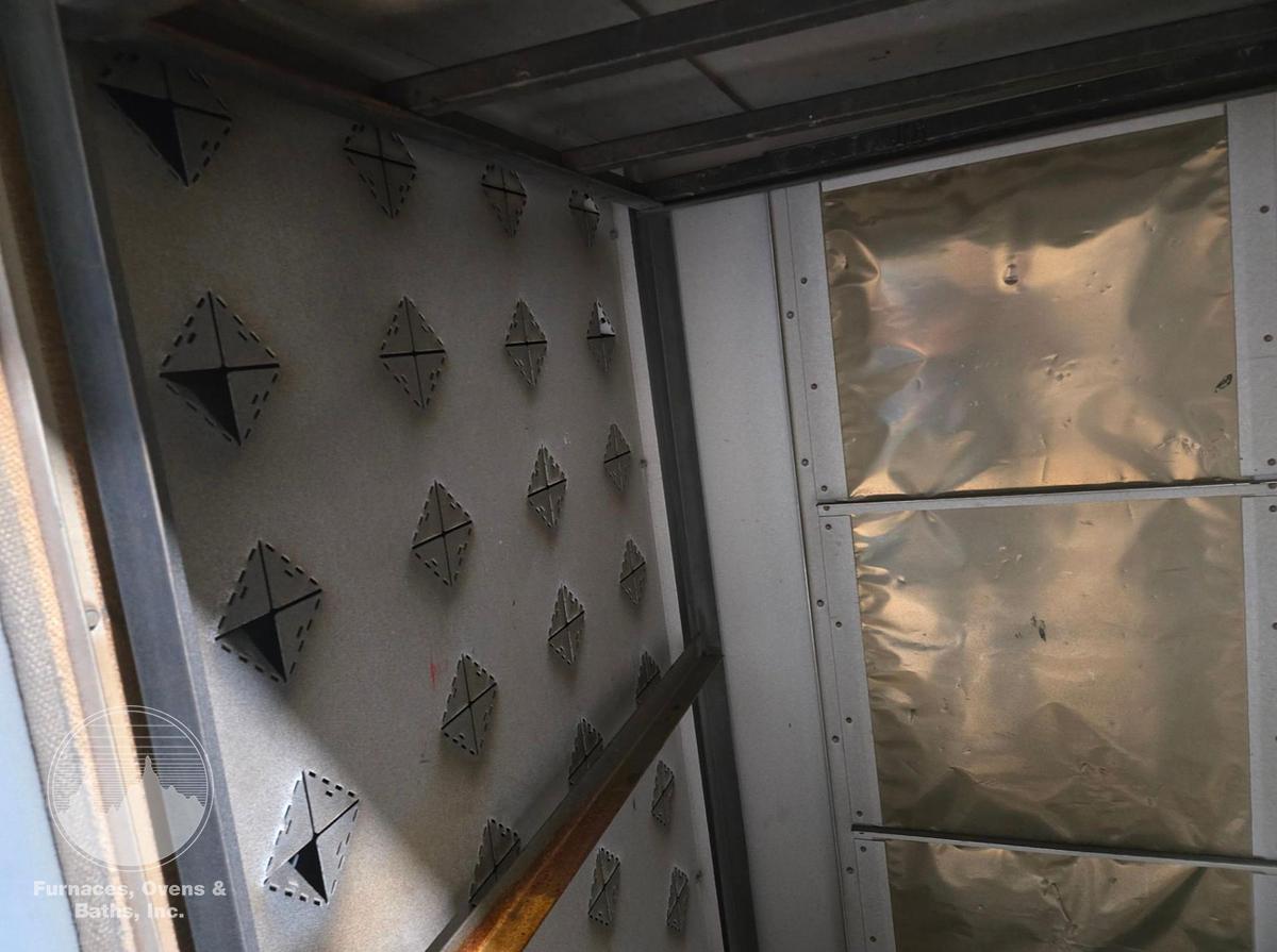 Used 38"W x 63"H x 38”L, Despatch Industries TFD2-52-1E Truck Oven, 650-F, Electric, Class A