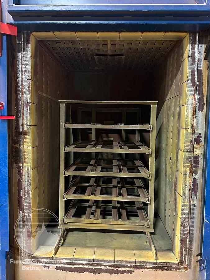 Used 48"W x 72"H x 48"L, Wisconsin Oven SDB-8128-12G, Gas Fired, 1250°F