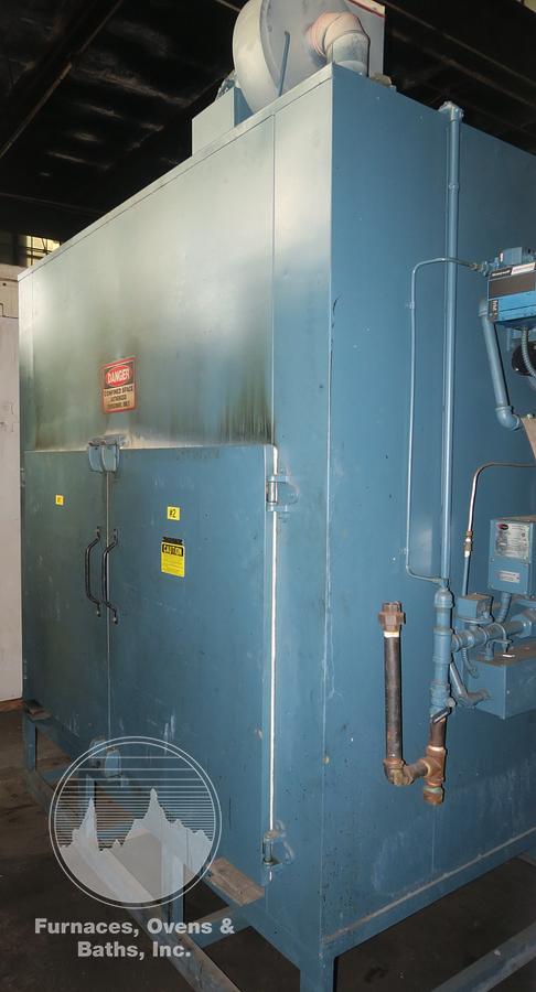 Used 66"W x 42"H x 53"L, Grieve HC-500 Cabinet Oven, Gas Fired, Double Doors, Double Ended