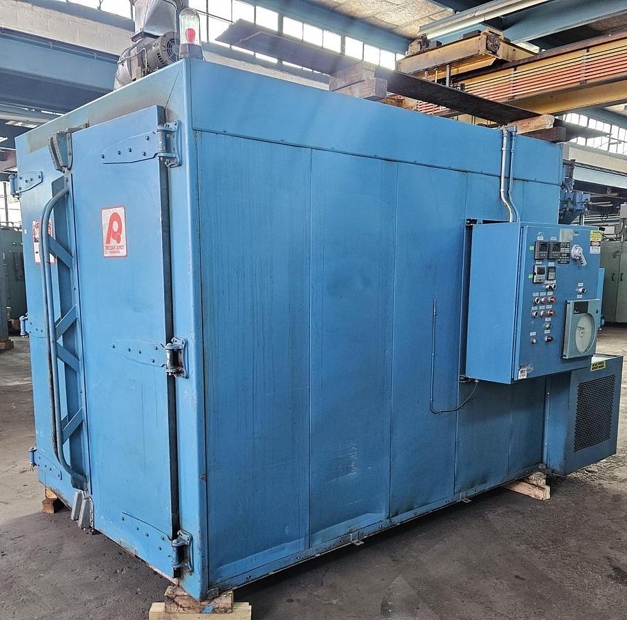Used 60"W x 72"H x 96"L, Precision Quincy Class A Gas Fired Walk-In Oven, 850°F, Solvent Rated