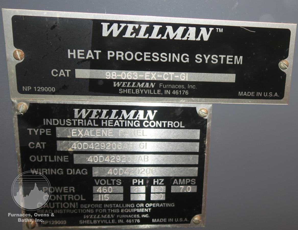 Used Wellman 4000 CFH Exothermic Gas Generator