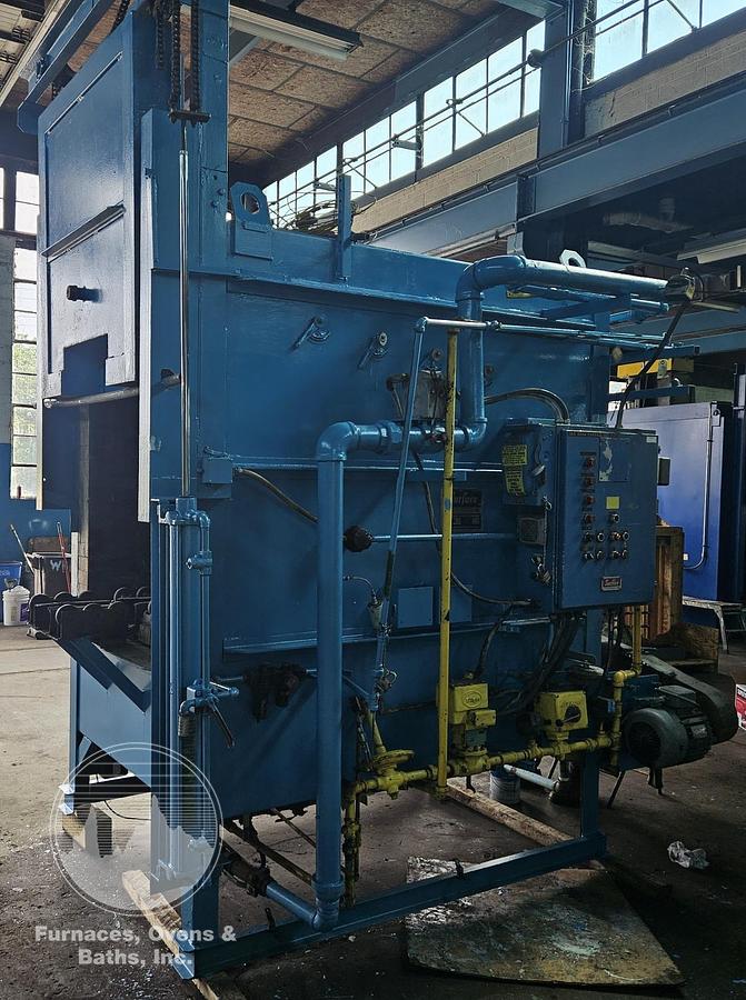 Used Surface Combustion Box Temper 30"W x 30"H x 48"L, Gas Fired, 1250°F