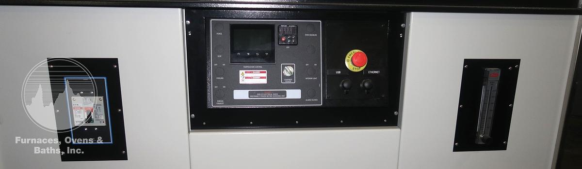 Used 48"W x 36"H x 24"L Blue M DCW-1406-E-F4T Cabinet Oven, 350°C/662°F, Electric