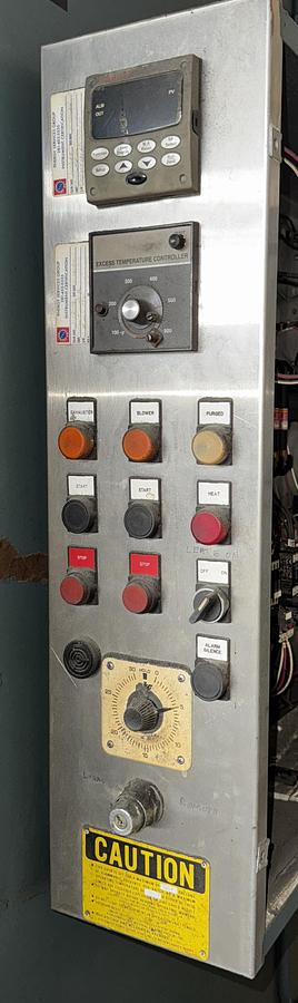 Used 48"W x 84"H x 48"L, Grieve B1-500, Electric, Walk-In/Truck Oven, 500-F, Solvent Rated