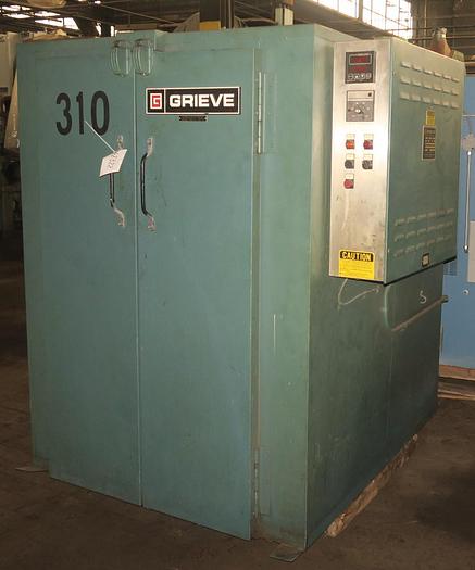 Used 36"W x 60"H x 36"L Grieve TA-500, 500°F, Electric, Stainless Steel Interior