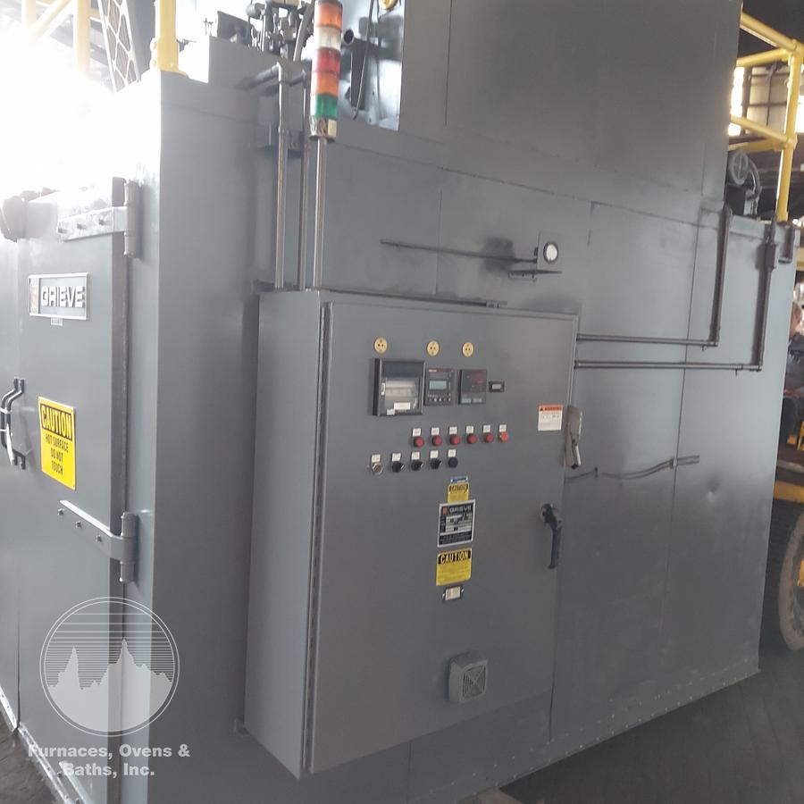 Used 72"W x 78"H x 120"L, Grieve WTC6106-650 Walk-In Oven, 650°F, Gas Fired