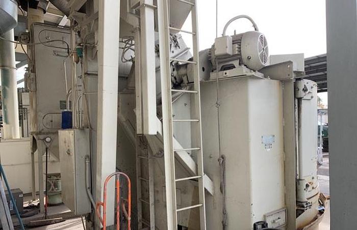 Used Pangborn 8LK 96" Diameter Table Blast w/Dust Collector
