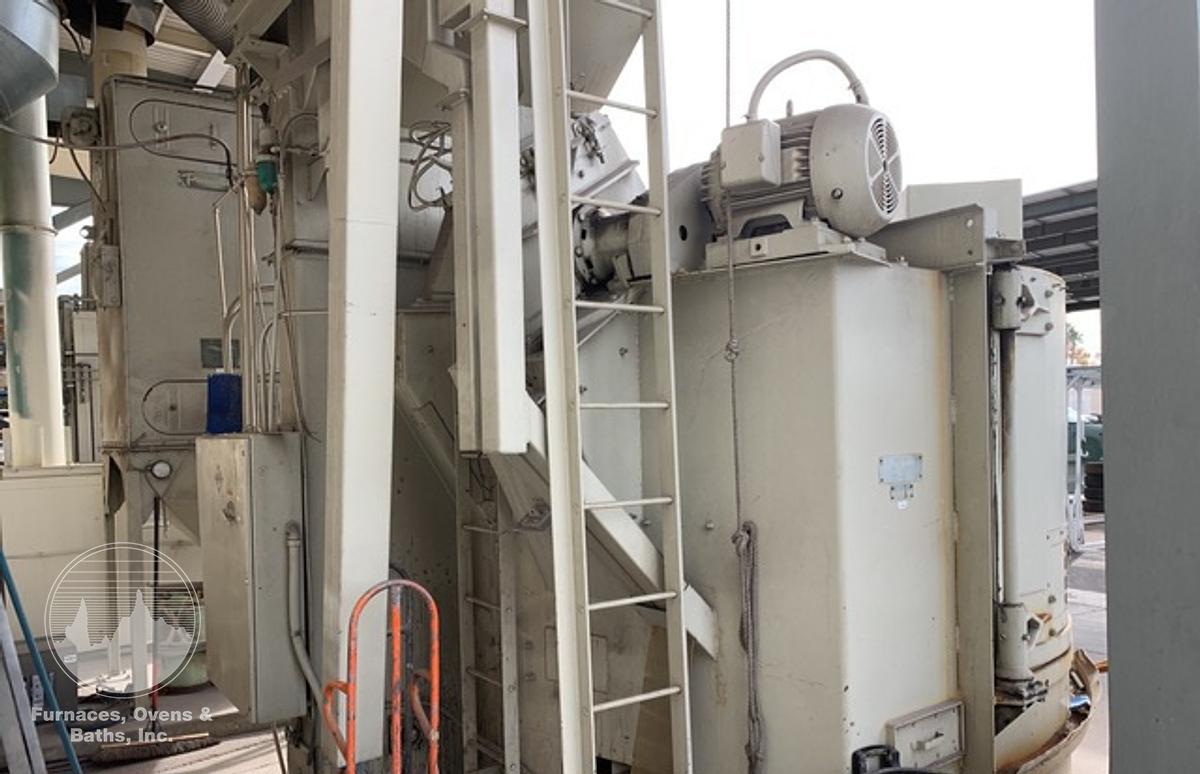 Used Pangborn 8LK 96" Diameter Table Blast w/Dust Collector