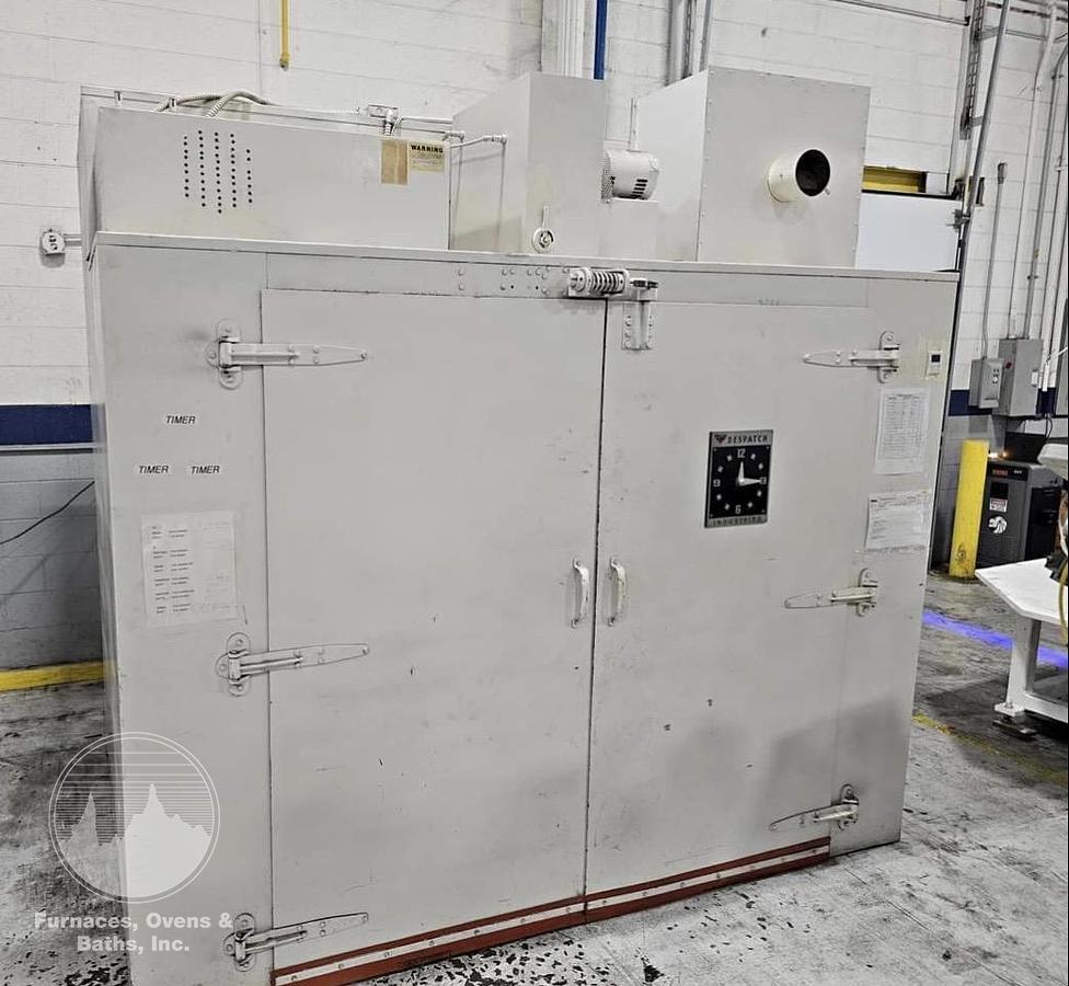 Used 72"W x 72"H x 72"L, Despatch Industries PWC3-21-1, 500-F, Electric, Class A, Solvent Rated