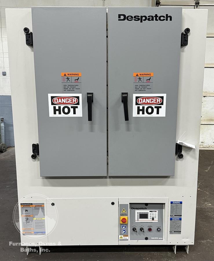 Used 37"W x 37"H x 25”L, Despatch Industries RAD2-19 Cabinet Oven, 650-F, Electric