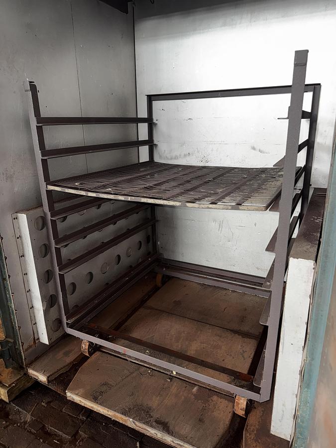 Used 48"W x 84"H x 48"L, Grieve B1-500, Electric, Walk-In/Truck Oven, 500-F, Solvent Rated