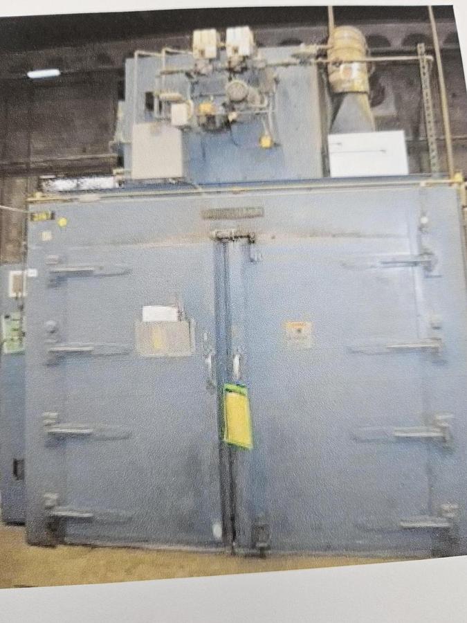 Used 84"W x 72"H x 96"L, Despatch Gas Fired Walk-In Oven, 700°F, Gas Fired, Solvent Rated