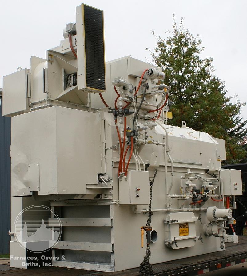 Used Ransohoff 30" Diameter Rotary Drum Washer, Gas Fired, Stainless Steel Contruction, Wash & Dry-Off