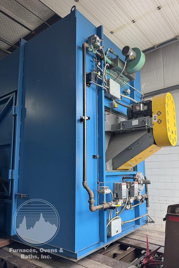 Used 120"W x 65"H x 65"L, Wisconsin Batch Oven, 1000°F, Gas Fired, EXCELLENT CONDITION