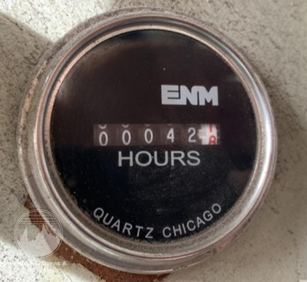 Used Pangborn 8LK 96" Diameter Table Blast w/Dust Collector