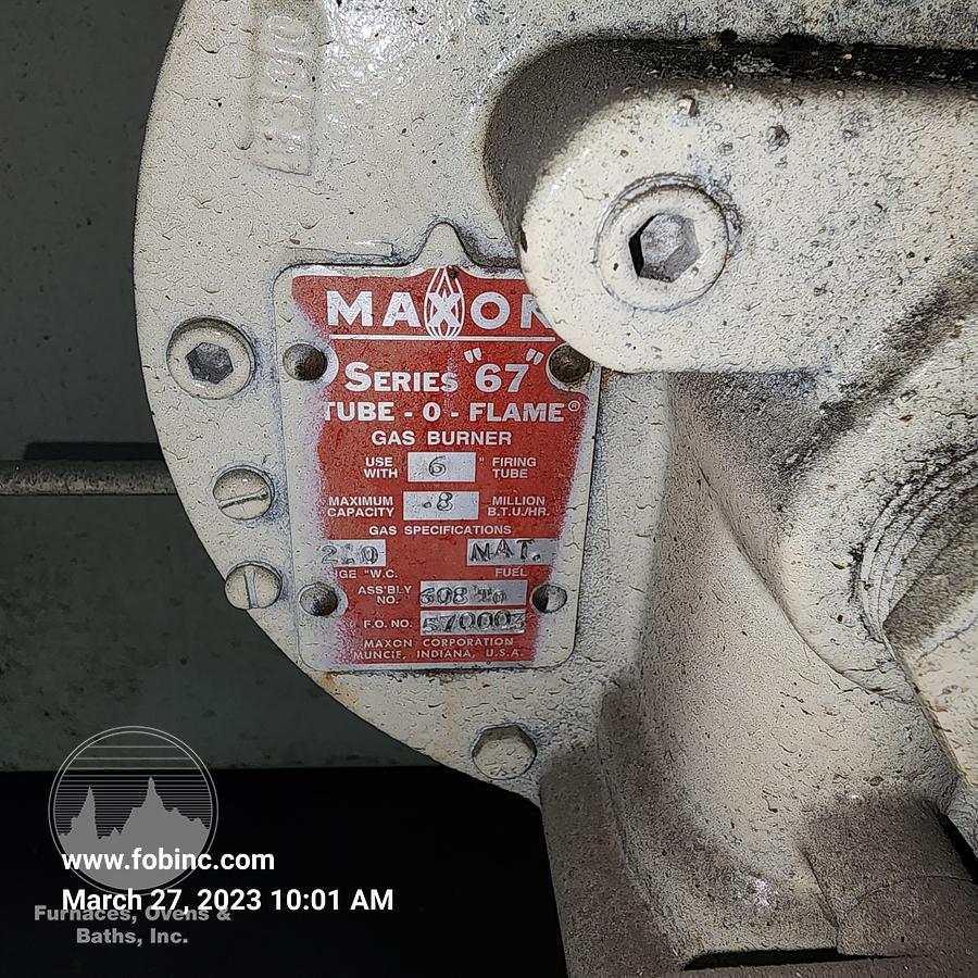 Used Ransohoff 30" Diameter Rotary Drum Washer, Gas Fired, Stainless Steel Contruction, Wash & Dry-Off