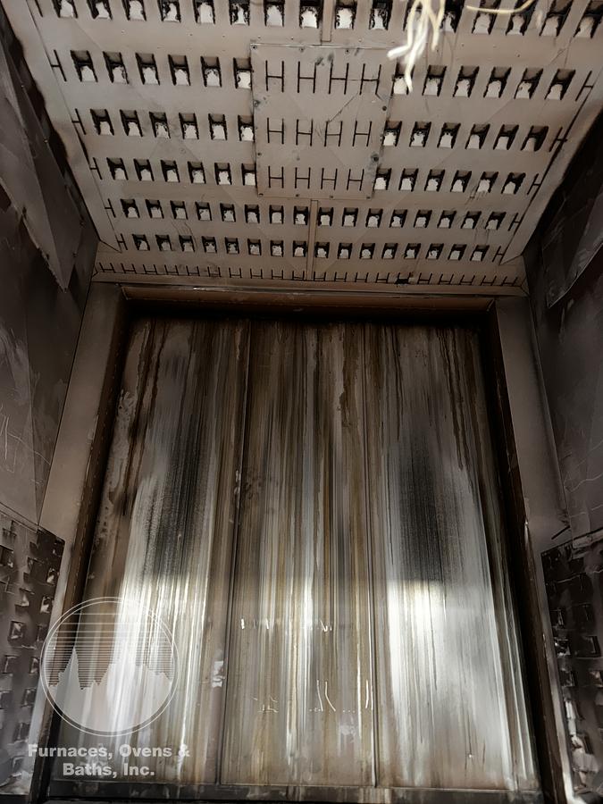 Used 72"W x 84"H x 72"L, Wisconsin Oven, Electric Walk-In Oven, 500°F