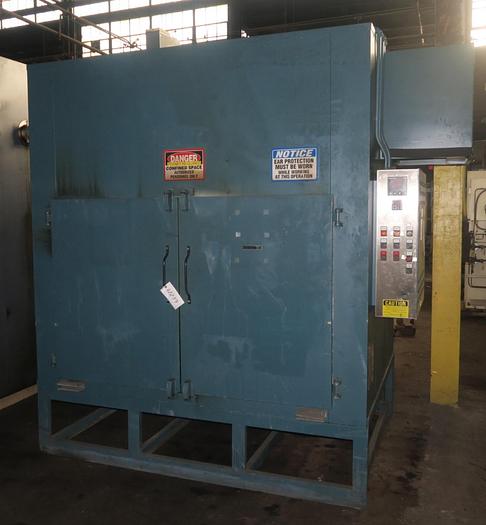 Used 66"W x 42"H x 53"L, Grieve HC-500 Cabinet Oven, Gas Fired, Double Doors, Double Ended