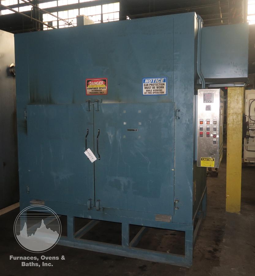 Used 66"W x 42"H x 53"L, Grieve HC-500 Cabinet Oven, Gas Fired, Double Doors, Double Ended