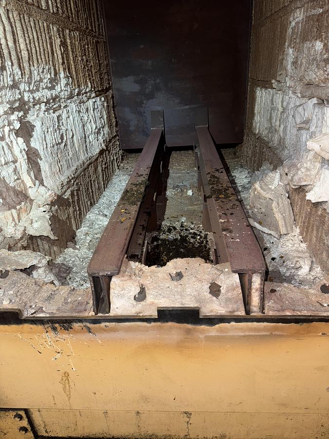 Used 36"W x 30"H x 72"L, Gasbarre, 1300°F, Gas Fired, Fiber Lined, 6000 Pound Capacity