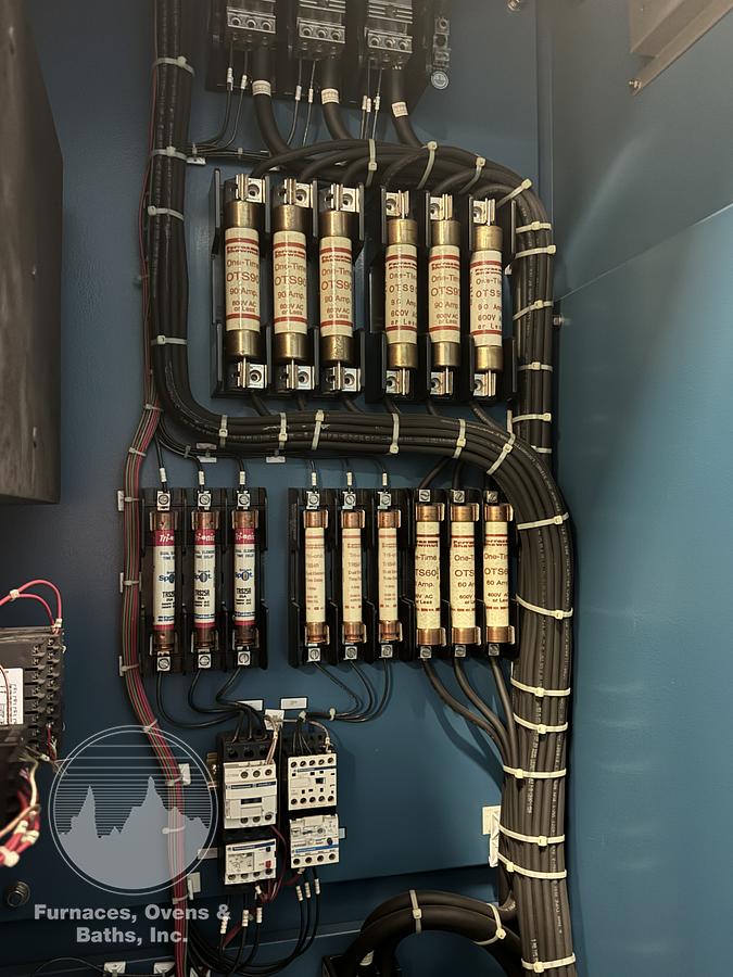 Used 48"W x 72"H x 48"L, Gruenberg, Electric Walk-In Oven, Solvent Rated, 450°C/842°F