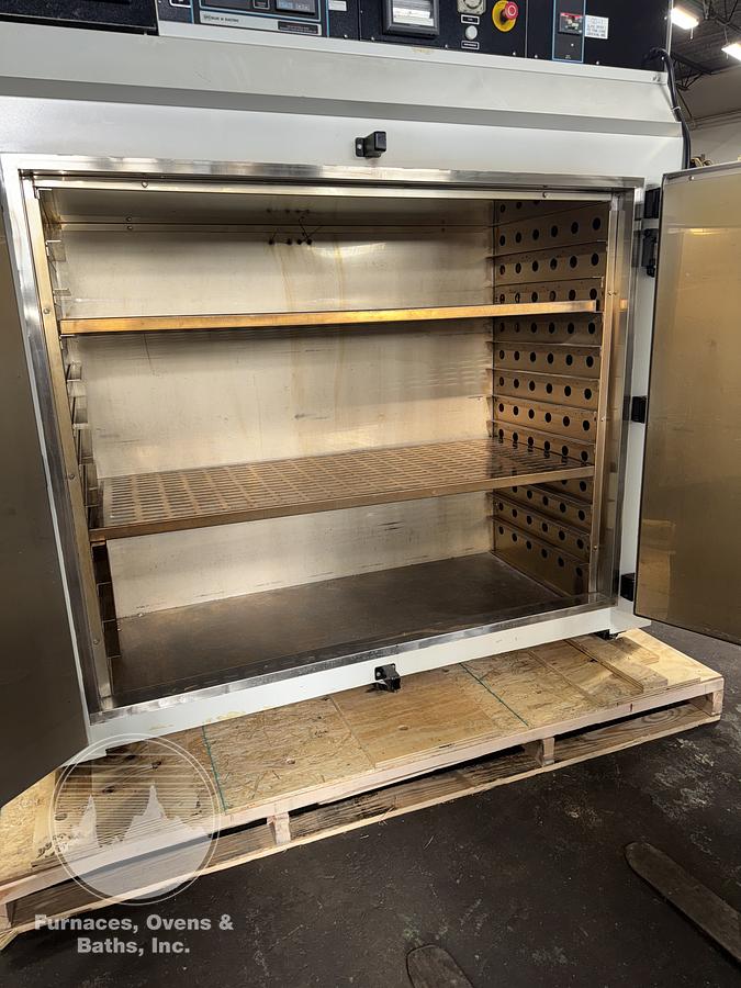 Used 60"W x 50"H x 24"L, Blue M DCW Cabinet Oven, Stainless Steel Interior, 600°F
