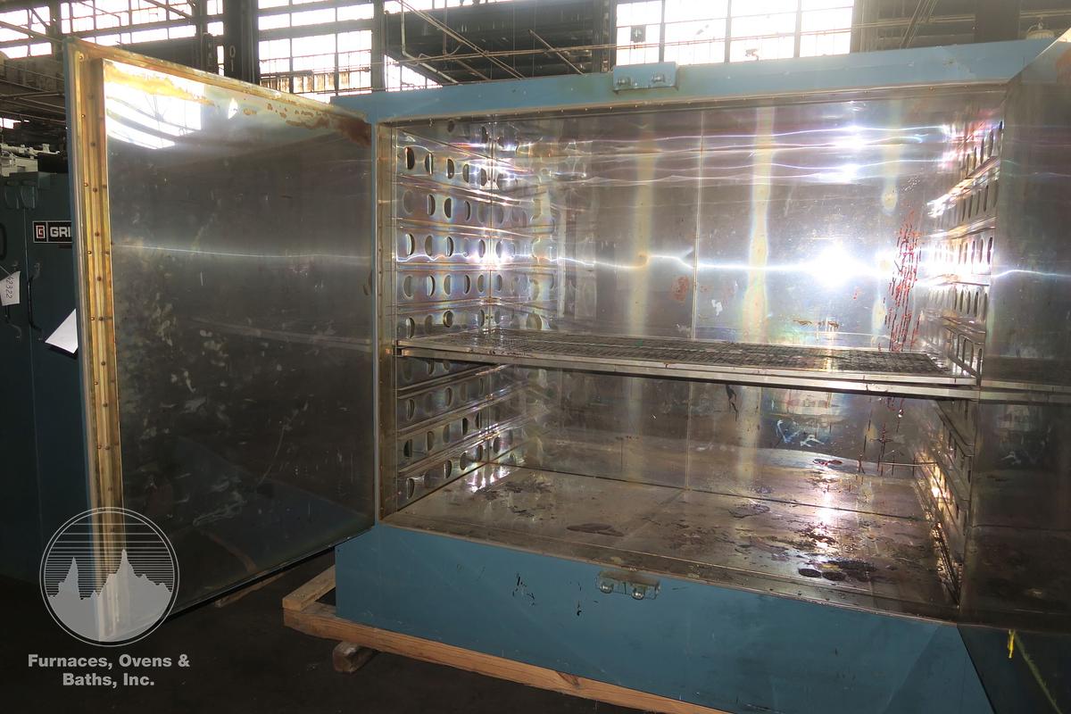 Used 72"W x 54"H x 30"L Grieve Modified SA-550, Electric, Solvent Rated, Class A