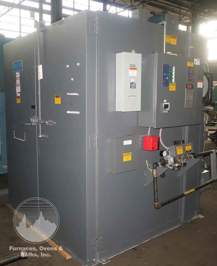 Used 60"W x 84"H x 60"L, Steelman, 500°F, Gas Fired, Class A, Solvent Rated, LIKE NEW