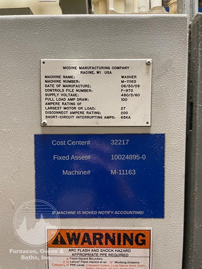 Used Continental 40"W Stainless Steel Belt Washer